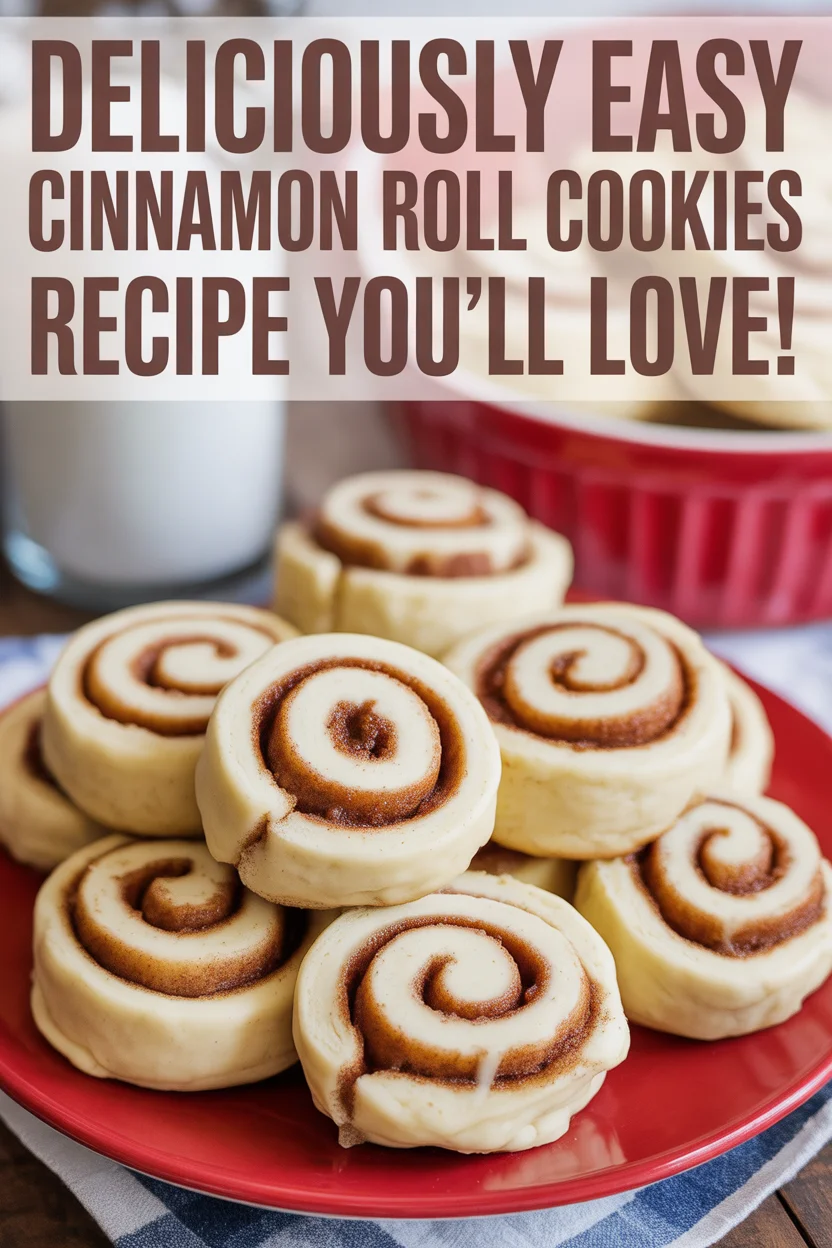 Cinnamon Roll Cookies Recipe