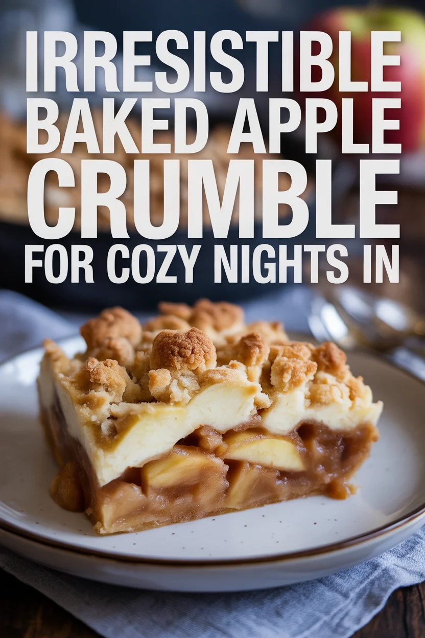 Irresistible Baked Apple Crumble for Cozy Nights In