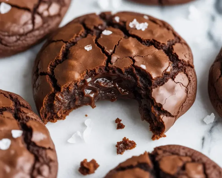 Fudgy Chewy Browkies - Soft, chewy brownie cookies with rich chocolate flavor