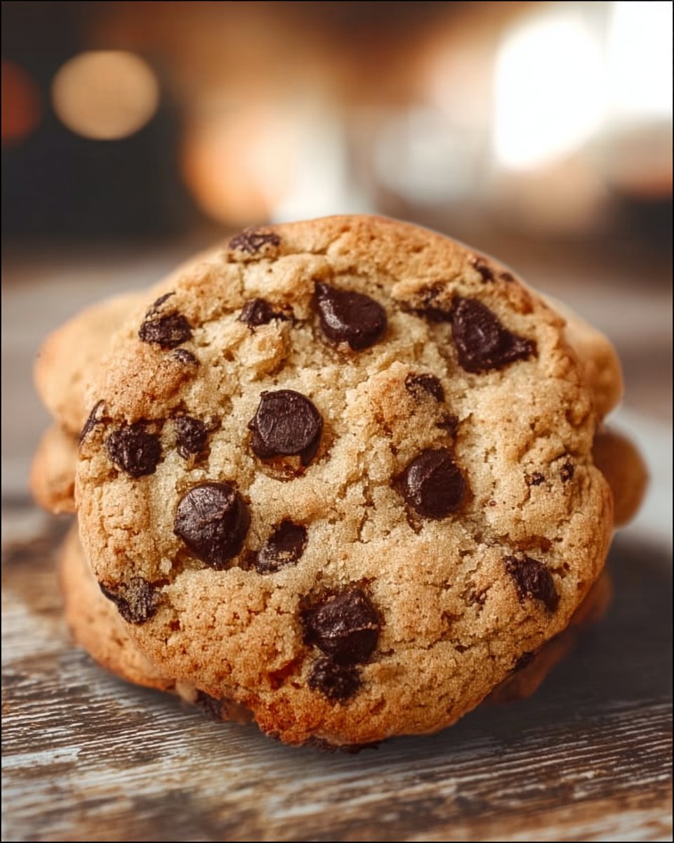 Crispy Chocolate Chip Cookies
