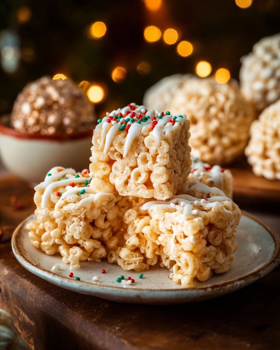 Christmas Rice Crispy Treats