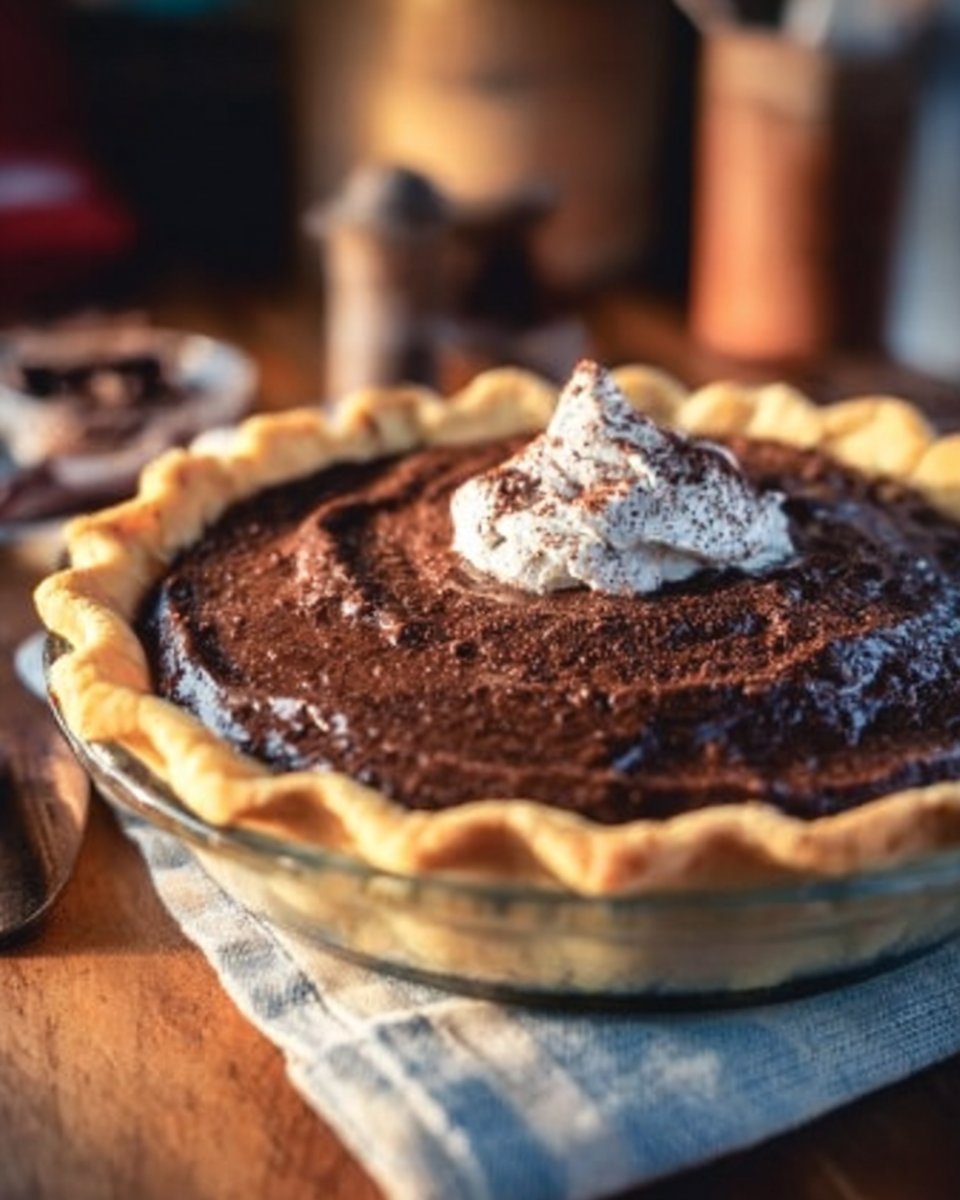 Old Fashioned Chocolate Pie