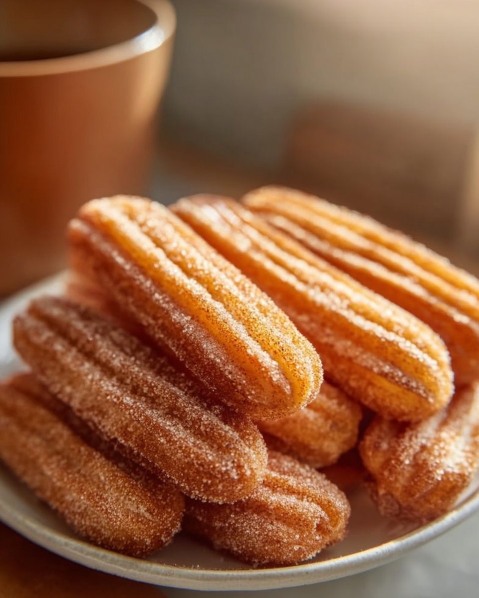 Healthy Baked Churro Bites