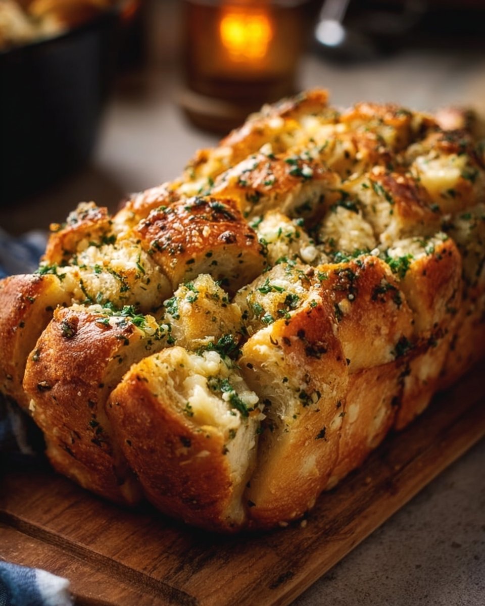 Pull Apart Garlic Bread