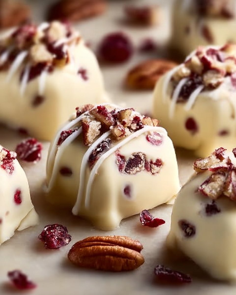 White Chocolate Cranberry Pecan Clusters