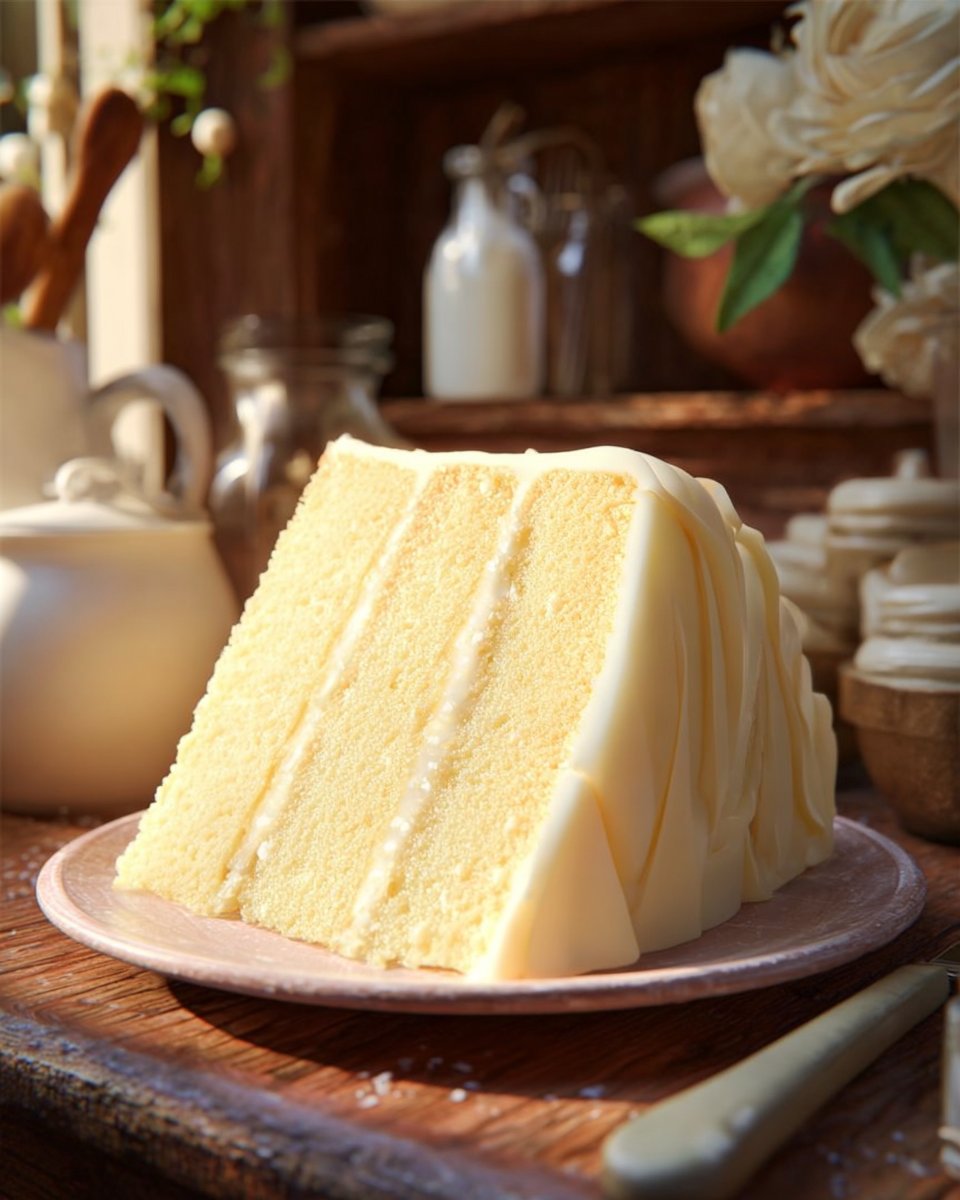 Vanilla Velvet Cake