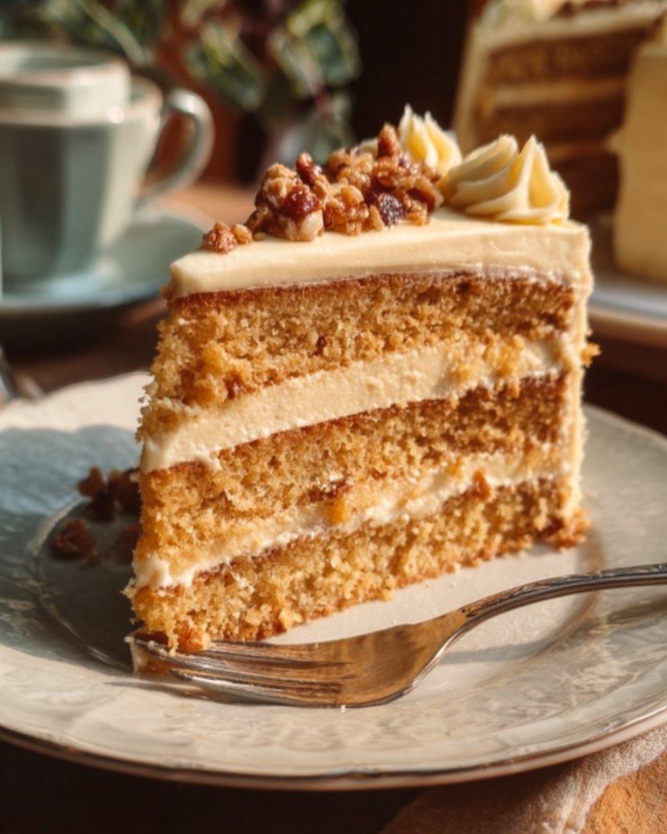 Butterscotch Bliss Crunch Cake