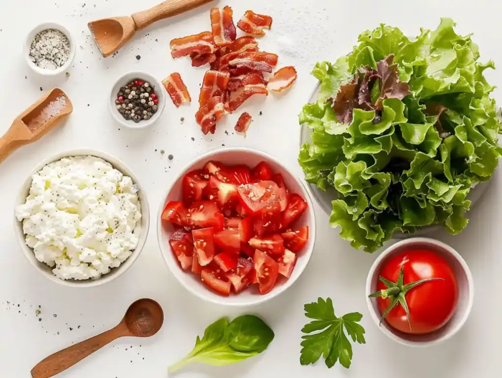 BLT Cottage Cheese Bowl