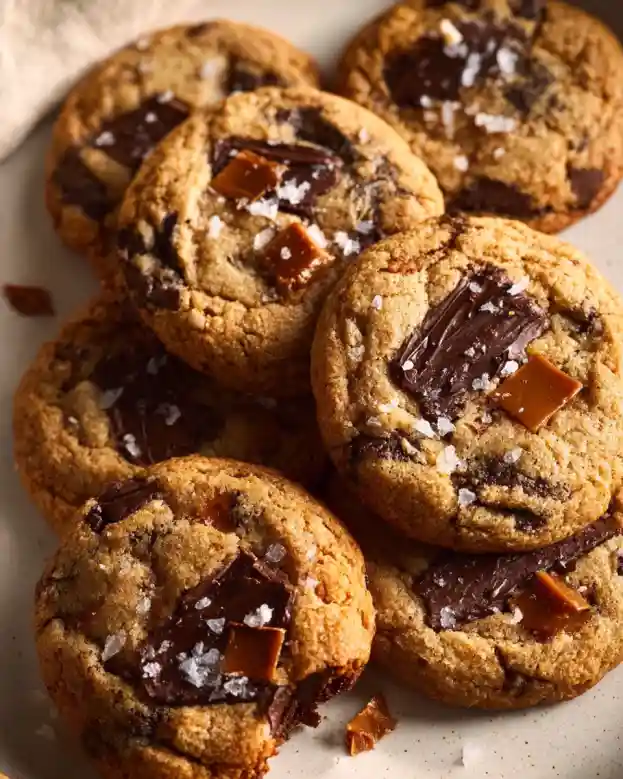Brown Butter Toffee Cookies