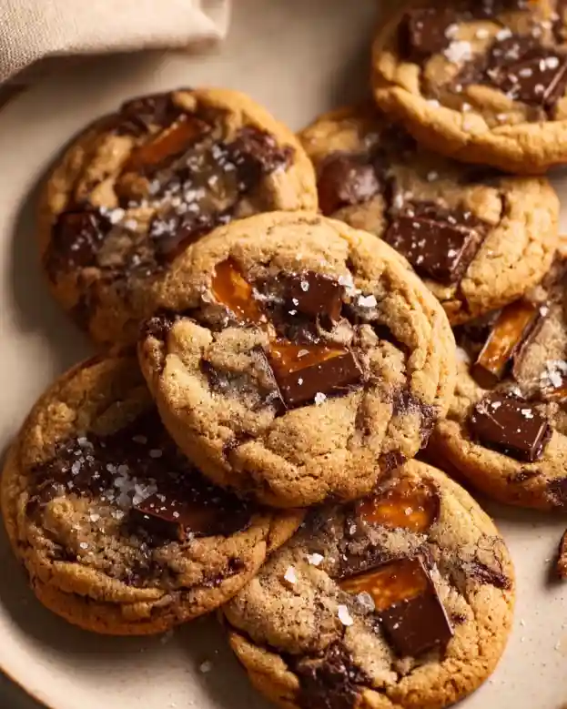 Brown Butter Toffee Cookies
