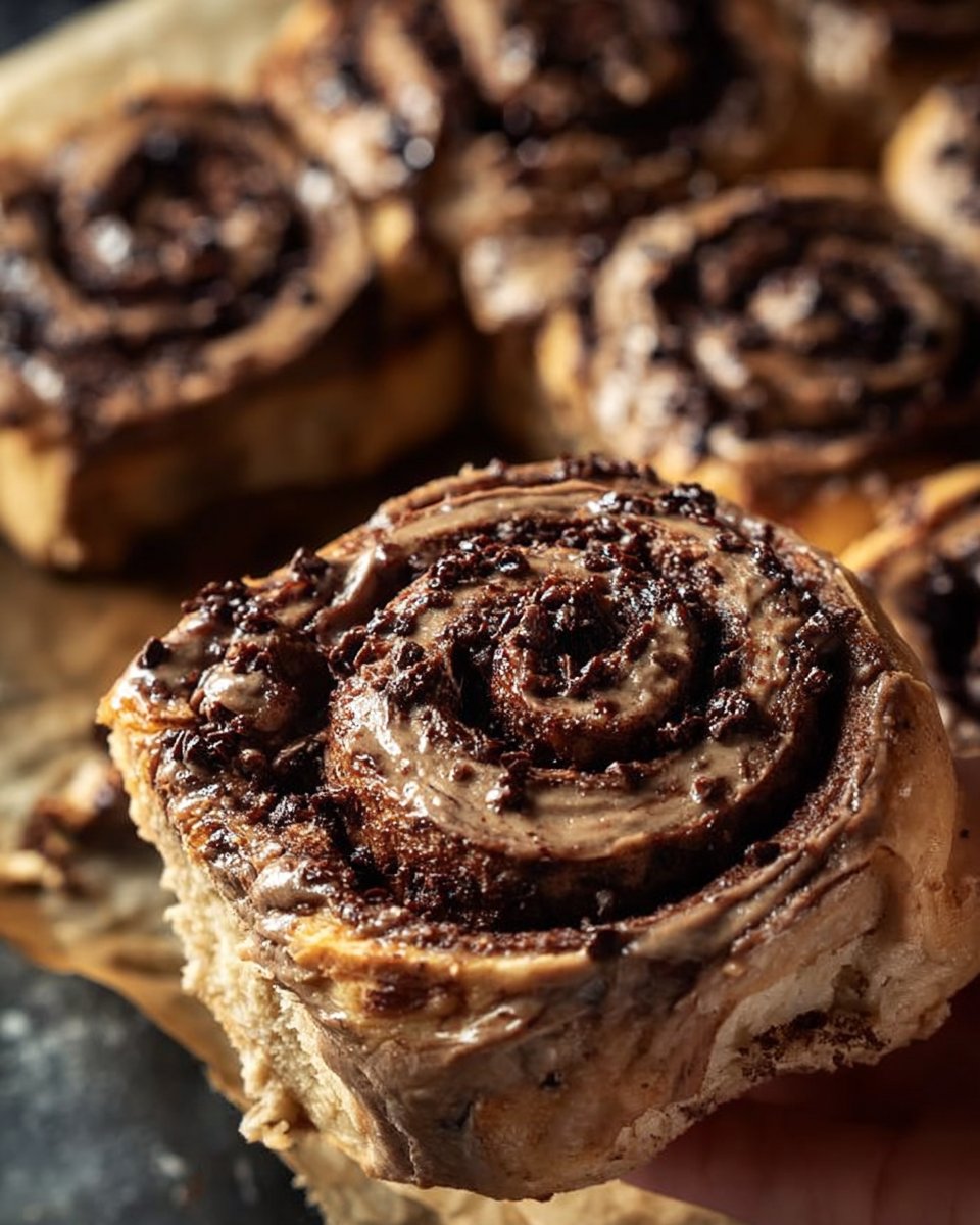 Chocolate Cinnamon Rolls