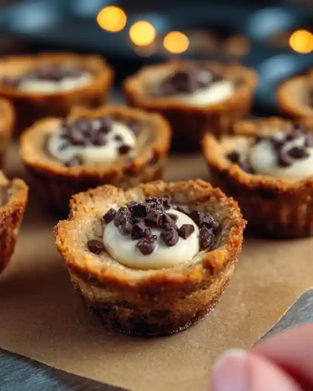 Cheesecake Cookie Cups