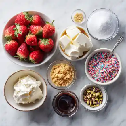 Cheesecake Stuffed Strawberries