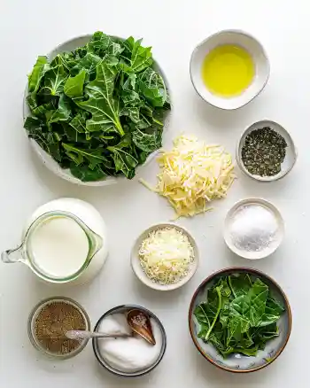 Cheesy Collard Greens Gratin