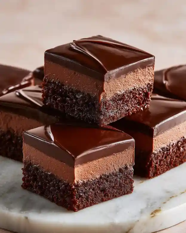 Chocolate Mousse Brownies