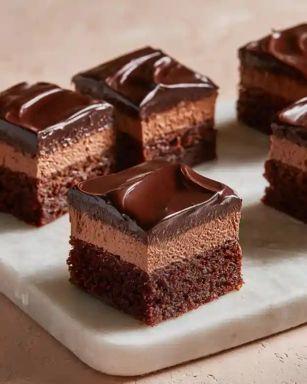 Chocolate Mousse Brownies