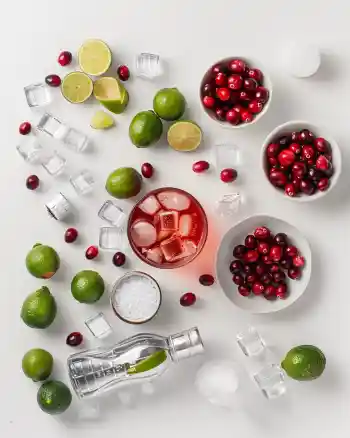 Christmas Cranberry Margarita
