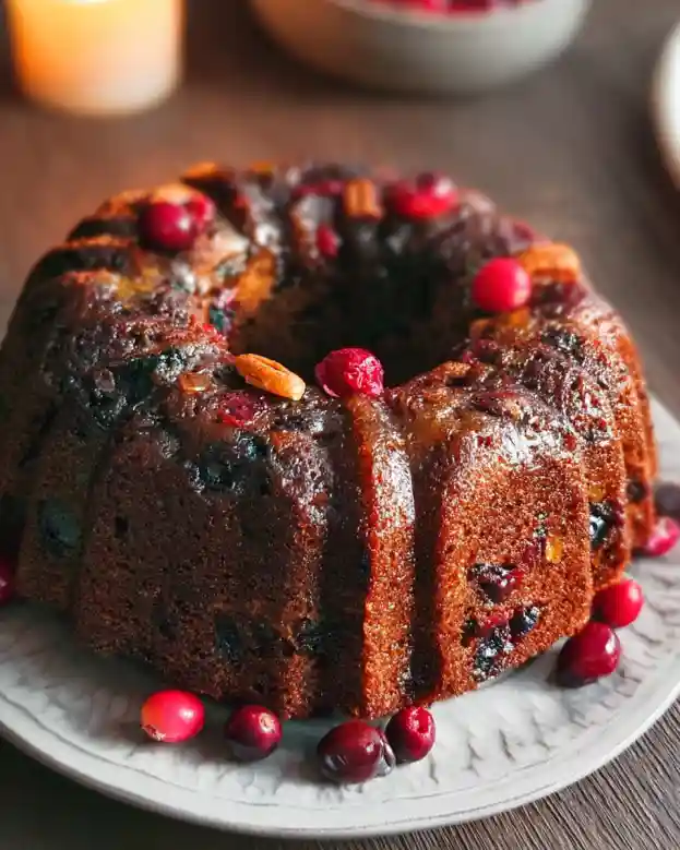 Christmas Fruit Bundt Cake