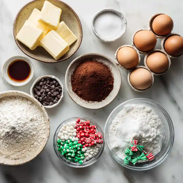 Christmas Present Brownies