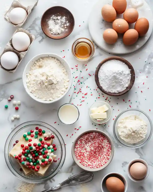 Christmas Sugar Cookie Bars