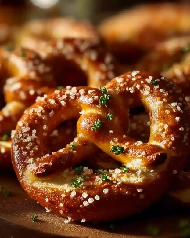 Cinnamon Sugar Soft Pretzels
