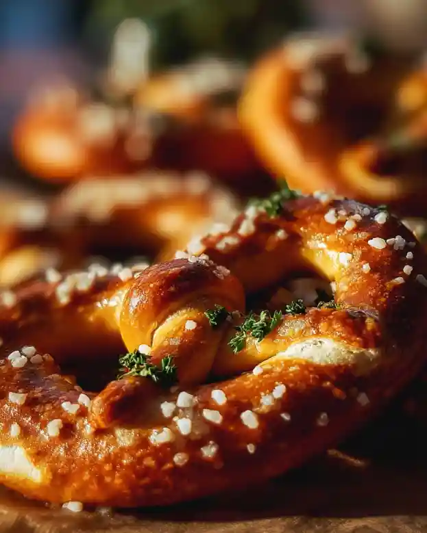 Cinnamon Sugar Soft Pretzels