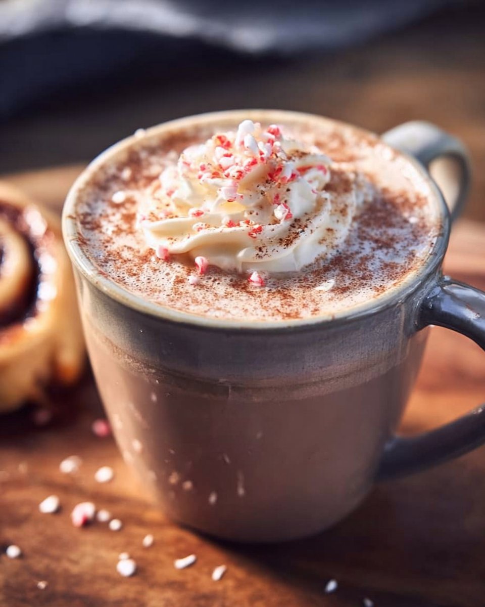 Cinnamon Roll Hot Chocolate