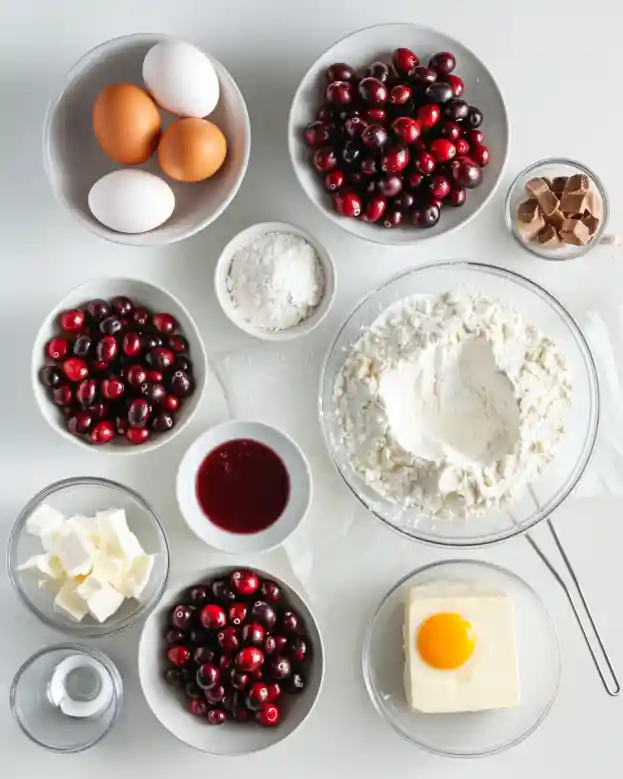 Cranberry Cream Cheese Pound Cake