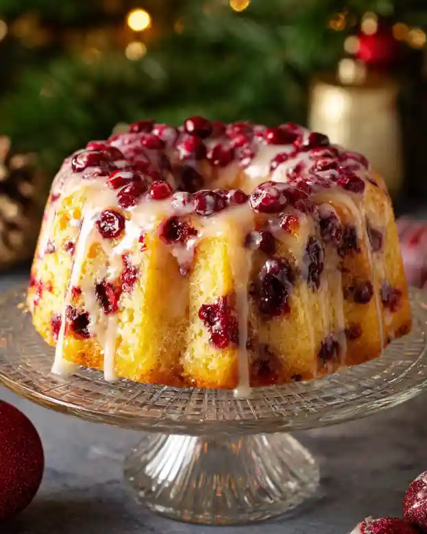 Cranberry Orange Bundt Cake