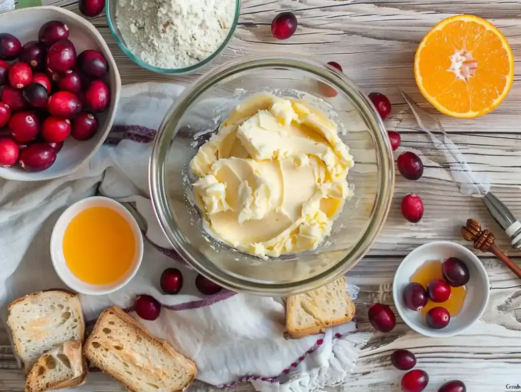 Cranberry Orange Honey Butter