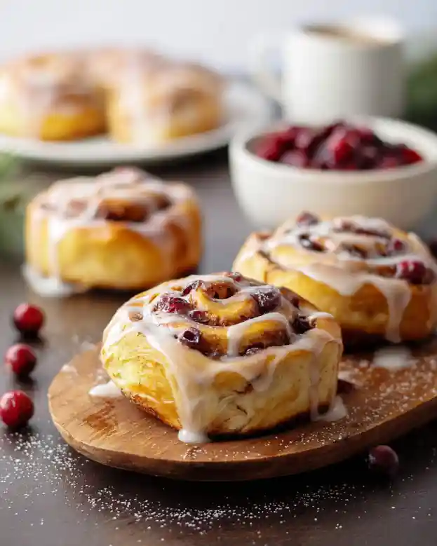 Cranberry Orange Sweet Rolls