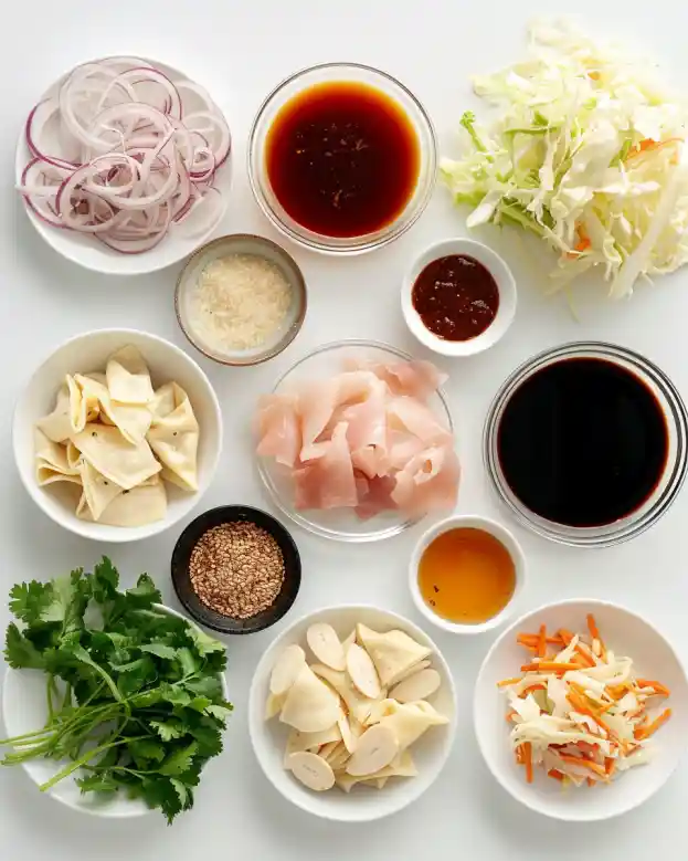 Crispy Chicken Wonton Tacos