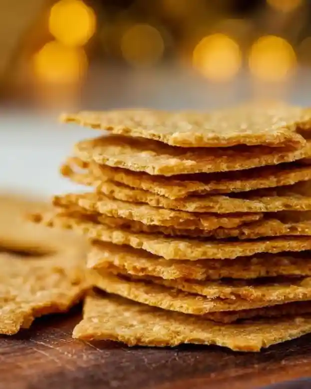 Crunchy Chickpea Crackers