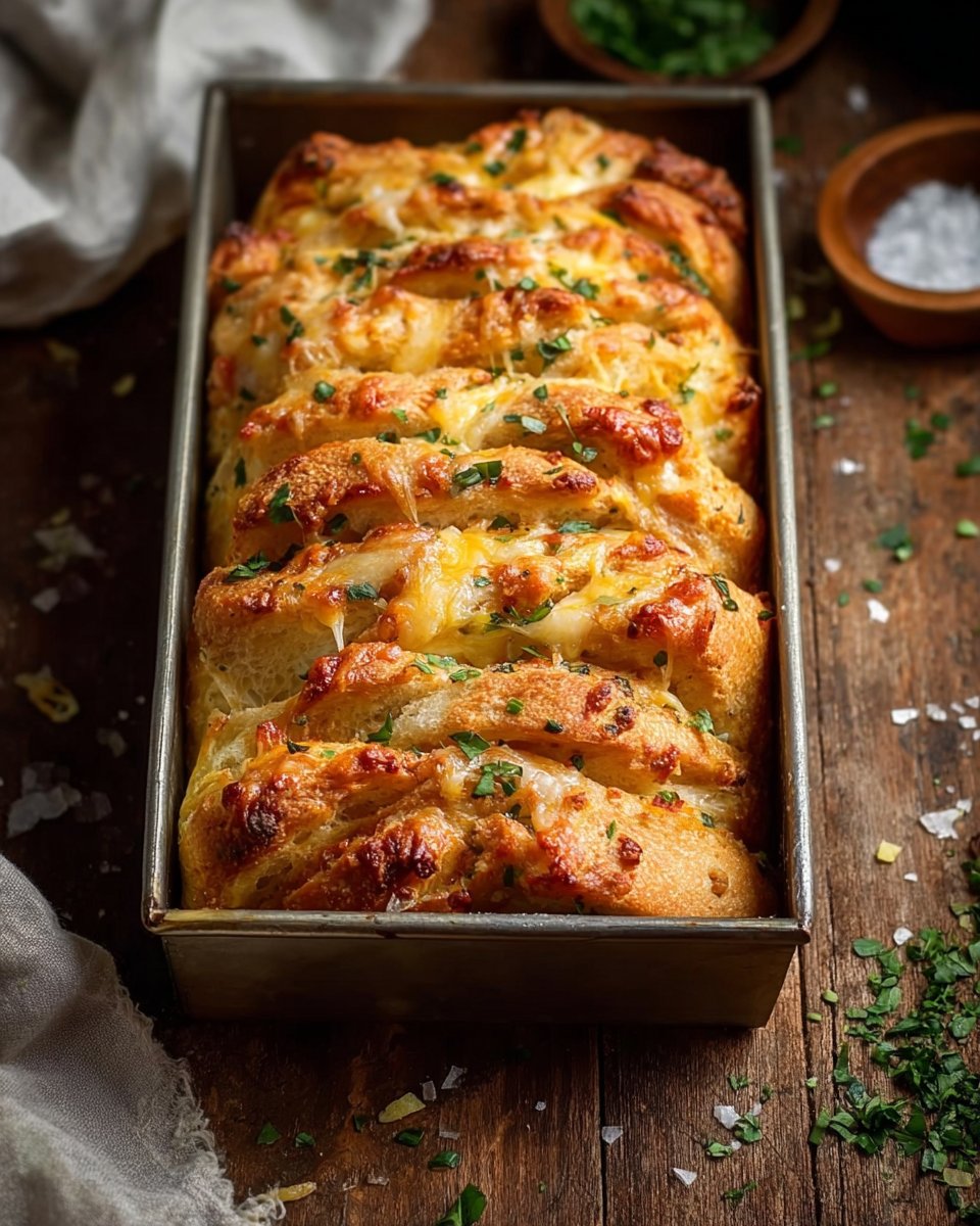 Cheesy Garlic Pull-Apart Bread
