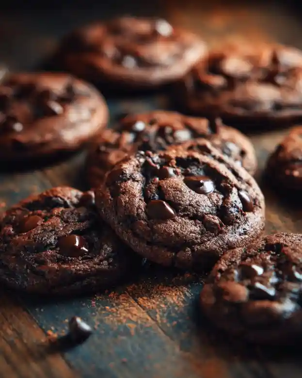 Double Chocolate Chip Cookies