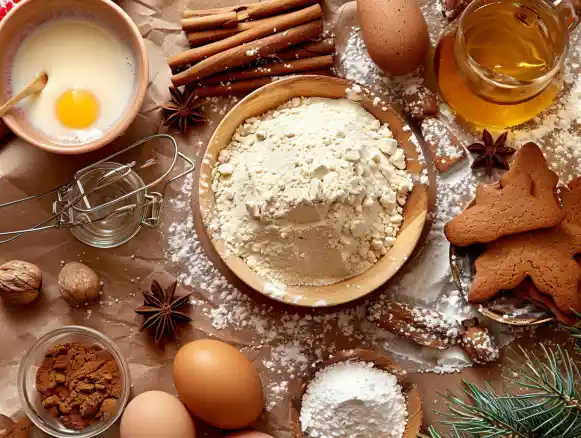 Easy Christmas Gingerbread Cake