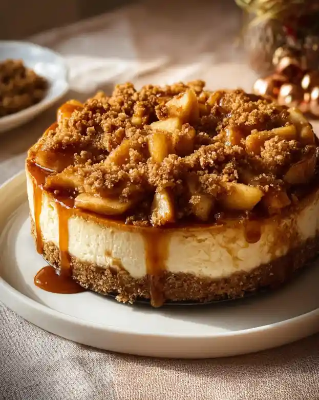 Easy Dutch Apple Pie Cheesecake