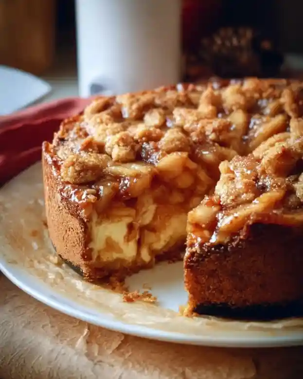 Easy Dutch Apple Pie Cheesecake