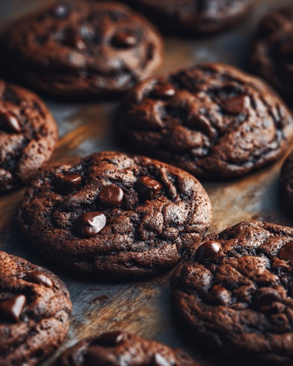 Double Chocolate Chip Cookies