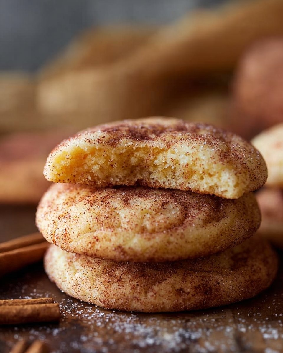 Soft and Chewy Snickerdoodle Cookies