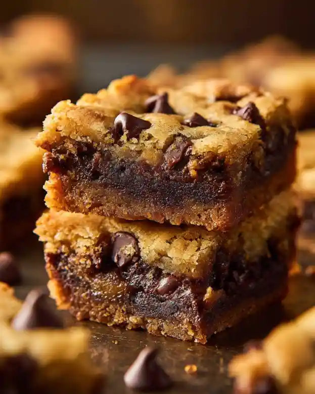 Fudgy Chocolate Chip Cookie Brownies