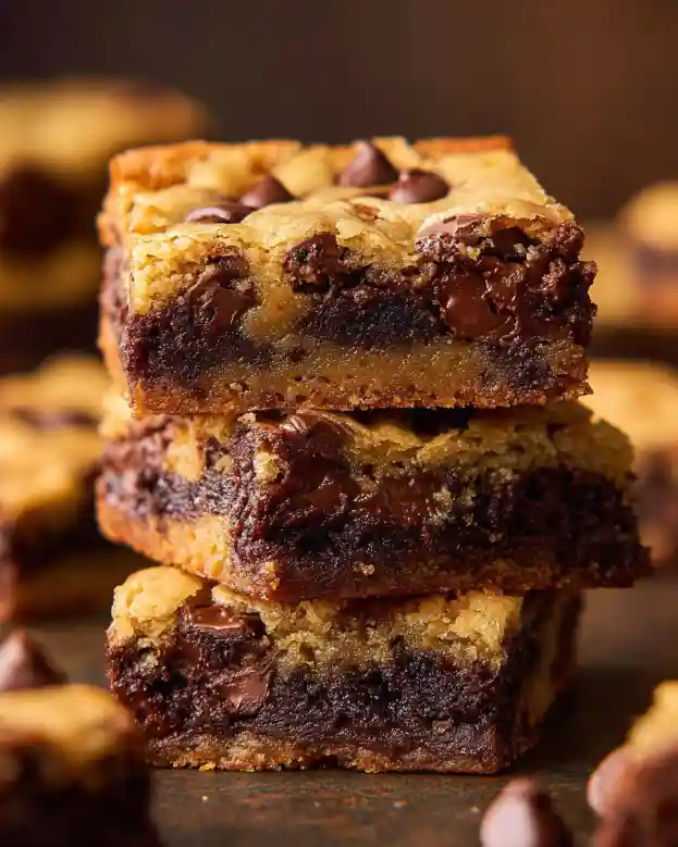 Fudgy Chocolate Chip Cookie Brownies