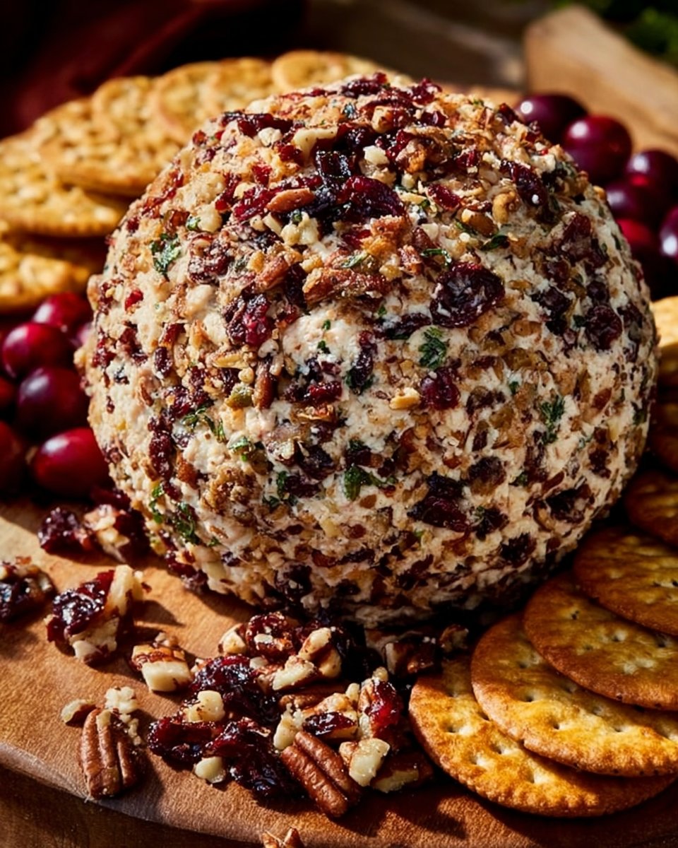 Cranberry Pecan Cheese Ball