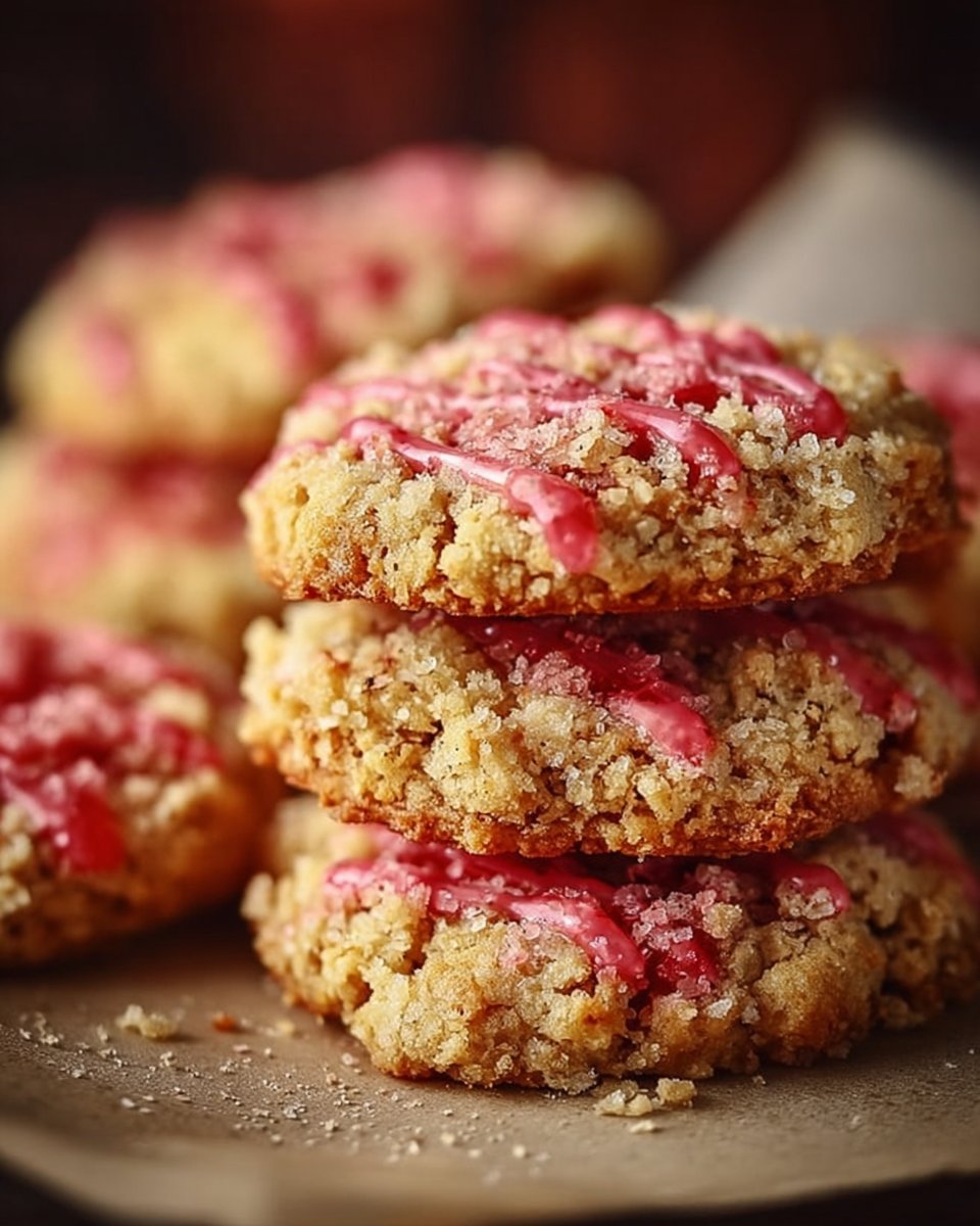Strawberry Crunch Cookies