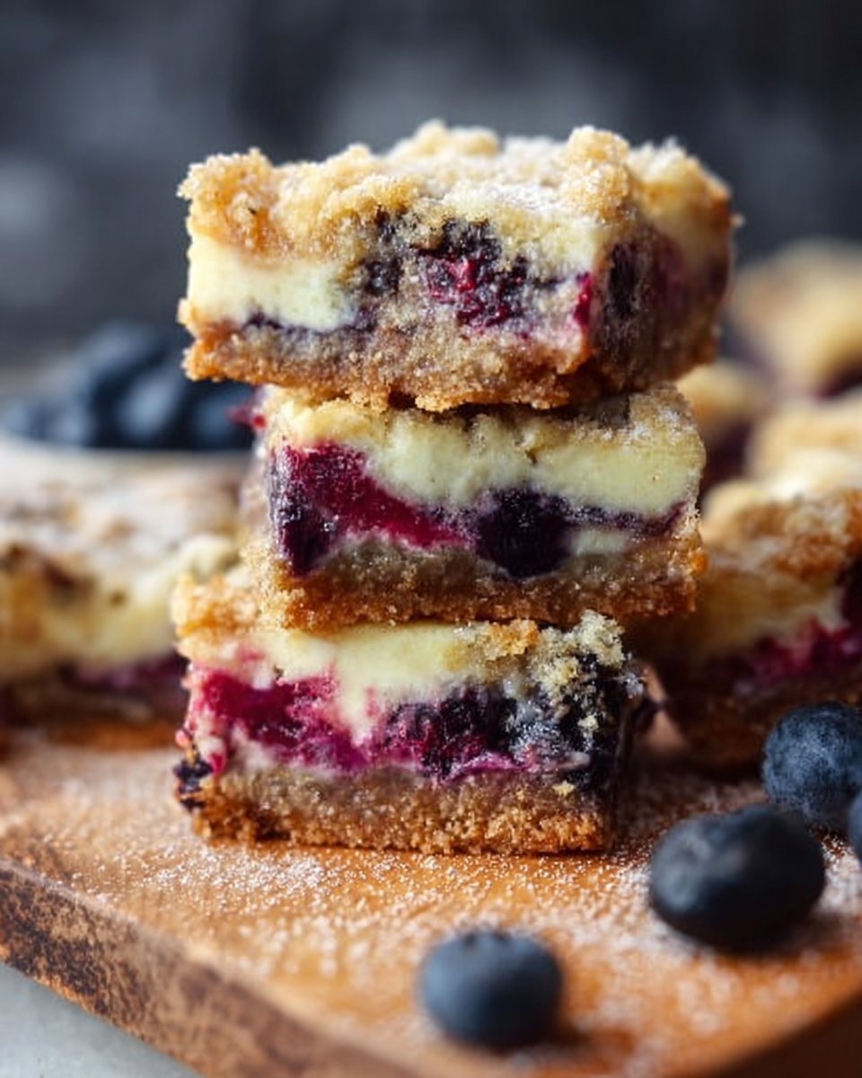 Blueberry Cream Cheese Bars