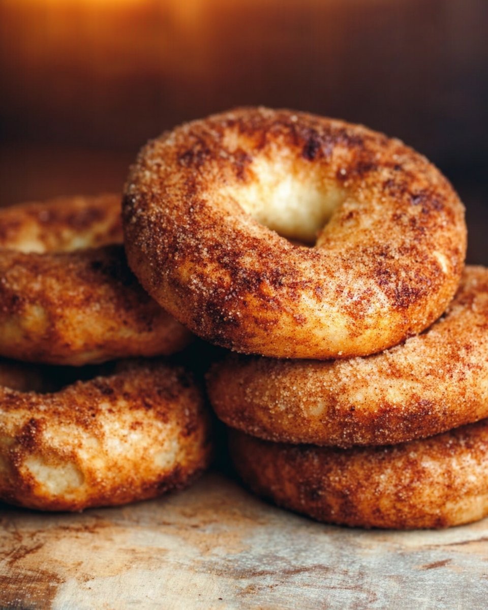 Cinnamon Sugar Bagels