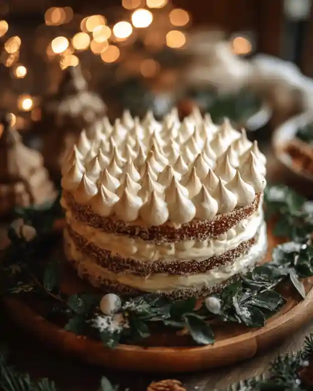 Gingerbread Cake with Spiced Cream Cheese Frosting
