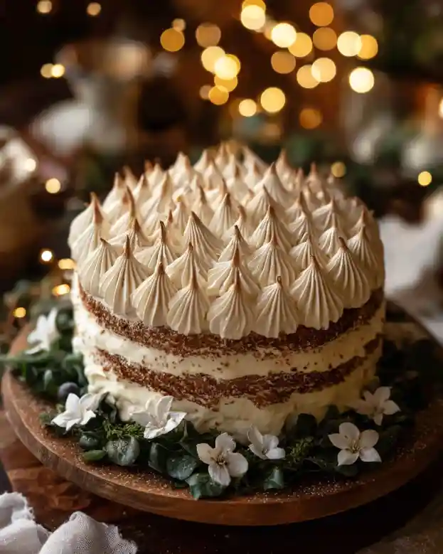 Gingerbread Cake with Spiced Cream Cheese Frosting