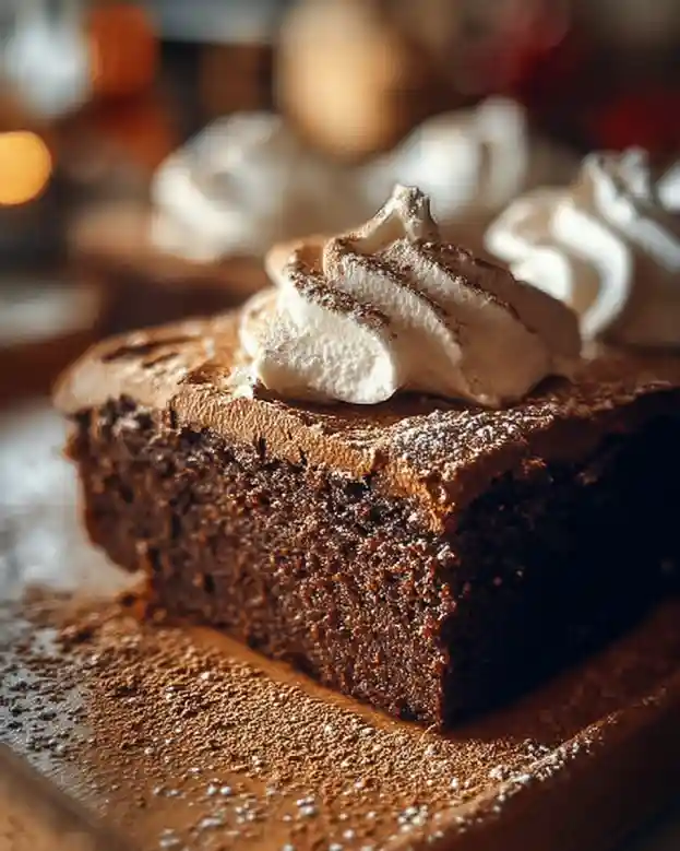 Gingerbread Crazy Cake
