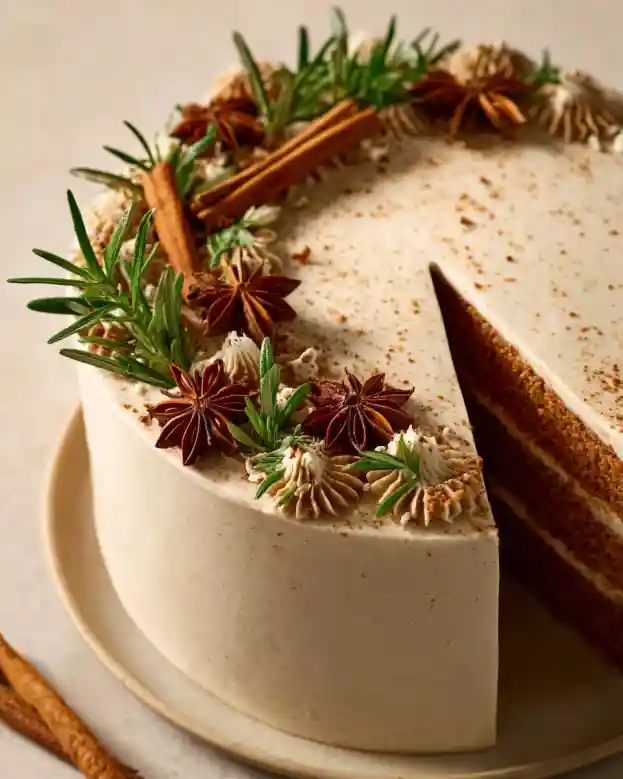 Gingerbread Layered Cake